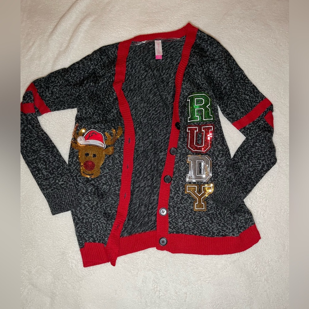 Ugly Christmas Sweater Cardigan